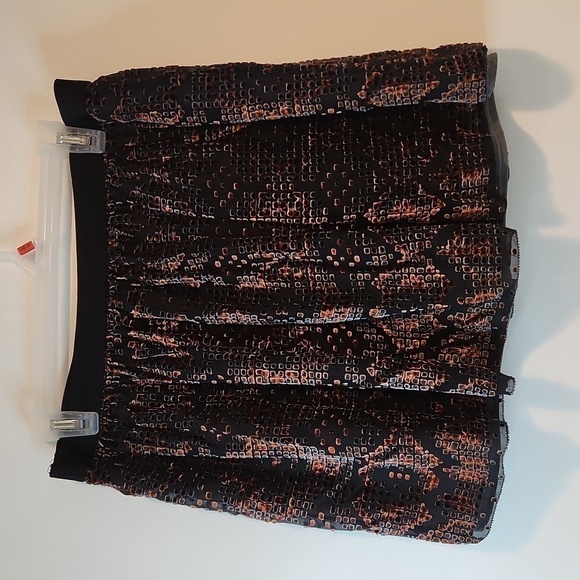 Fossil Multi Layered Stretch Lace Skirt Women's Sz Small Beautiful EUC NICE! - Picture 6 of 9